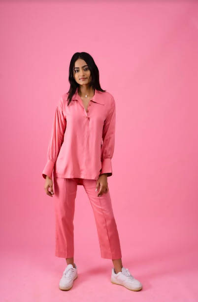 Creare's Rosie TENCEL™ Ethically made Women's Loose fit Shirt Set