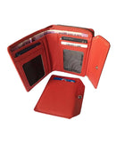 Noupelle  Elfin Orange Upcycled Leather Wallet