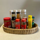Saanjh Oval Natural Weave Kosh Tray
