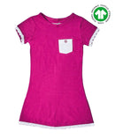 Organic Orchid A-line Dress