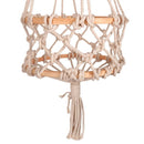 Upcycled Handmade Planter In Cotton Macrame