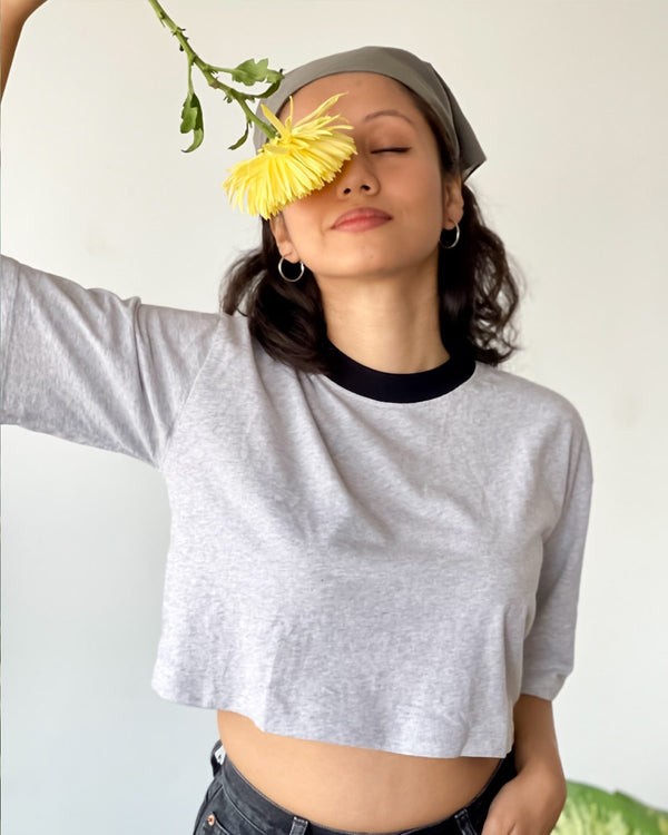 Something Sustainable  Crop Top Duo in Organic Cotton