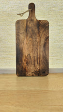 Hohmgrain Home Décor Light Brown Seasoned Mango wood Handcrafted Long Cheese Board