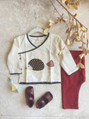 Ethically Made Hedgehog Baby Boy Set (Set of 2)