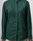 Handcrafted Lafaani Pintuck Shirt