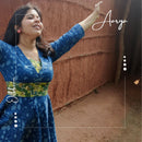 Aarya Upcycled Fit & Flare Dress