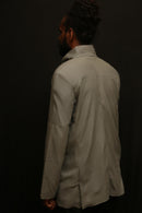 Neocloco 100% Cotton Yoke Sleeve Coat for Men