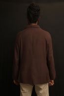 Neocloco 100% Cotton Balmacaan Raglan Coat for Men