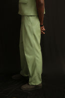 Neocloco 100% Cotton Double-Pleated Trousers