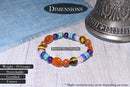 Natural Unisex Seven Chakra Bracelet For Opening All 7 Chakras