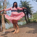 Vani Upcycled Fit & Flare Dress