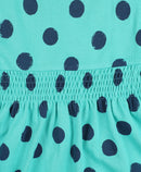 Organic Dotty Strappy Dress