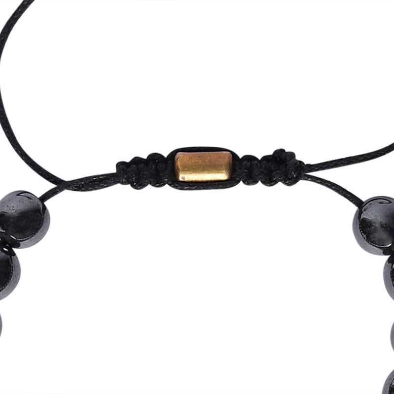 Unisex Real Hematite Healing Bracelet