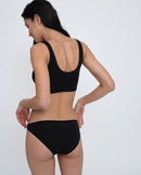 Nude & Not  3-pack Organic Low Rise Bikini