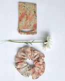 Something Sustainable  Mask and Scrunchie Set in Organic Cotton