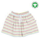 Organic Stripey Skort