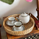 Saanjh Circular Double Weave Kosh Tray