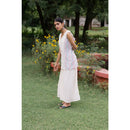 AC By Aratrika Chauhan 100% Organic Handloom Embroidered Kurti-Skirt