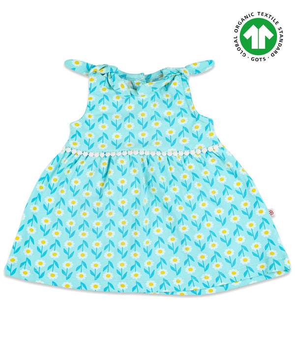 Organic Oopsy Daisy Knotted Frock
