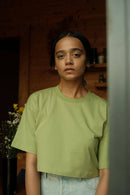 Something Sustainable Peace Crop Top