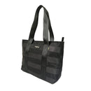 Jaggery Noir Surplus Tote in Rescued Car Seat Belts
