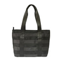 Jaggery Noir Surplus Tote in Rescued Car Seat Belts
