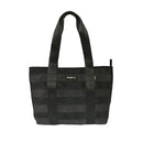 Jaggery Noir Surplus Tote in Rescued Car Seat Belts