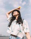 Something Sustainable  Origami Organic Khadi Boxy Shirt