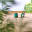 925 Oval Silver Studs