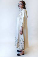 Gulmohar A-Line Kurta with Embroidery