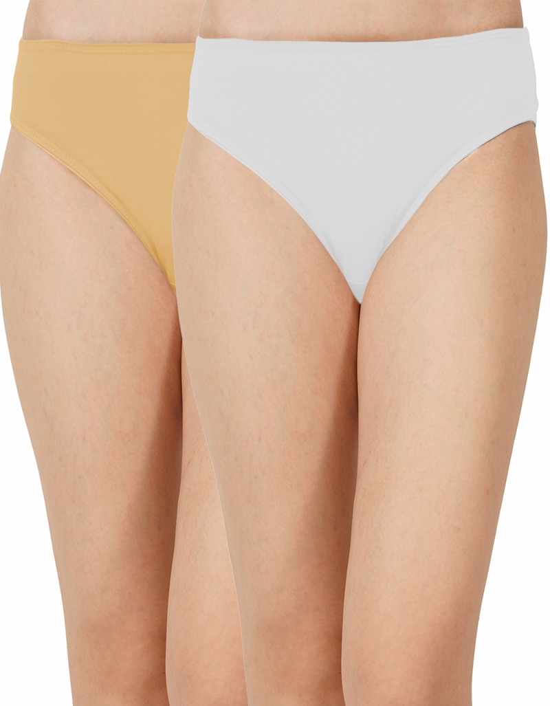 Bamboology Anti-Bacterial Bamboo Fabric Mid Rise Underwear (Pack Of 2)