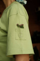 Something Sustainable Peace Crop Top