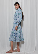 Earth Republic 100% Cotton Ikat Alice Handloom Dress