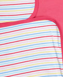 Organic Baby Girl Hooded Blanket