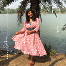 Vani Upcycled Fit & Flare Dress