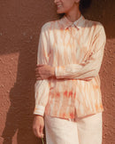 Something Sustainable  Sunset Shibori Organic Cotton Shirt