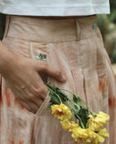 Something Sustainable  Shibori Organic Cotton Skirt