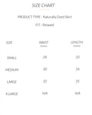 Something Sustainable  Shibori Organic Cotton Skirt