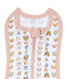 Organic Rainbow Swaddle Bag