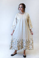 Gulmohar A-Line Kurta with Embroidery