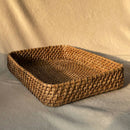 Saanjh Rectangular Natural Weave Kosh Tray