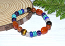 Natural Unisex Seven Chakra Bracelet For Opening All 7 Chakras