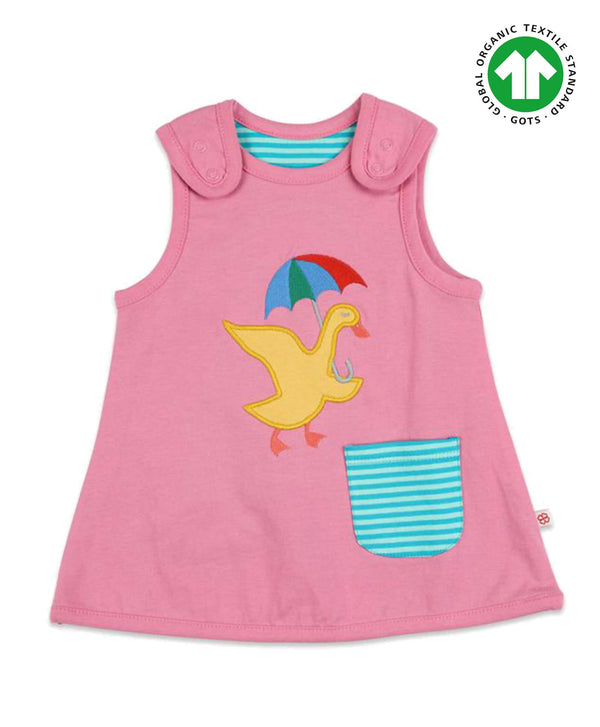 Organic Happy Duck 2-in1 Reversible Dress