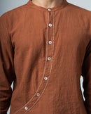 Handcrafted Lafaani Angrakha Shirt