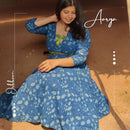 Aarya Upcycled Fit & Flare Dress