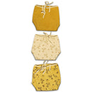 Ethically Made Unisex Classic Yellow Jhabla set of 3