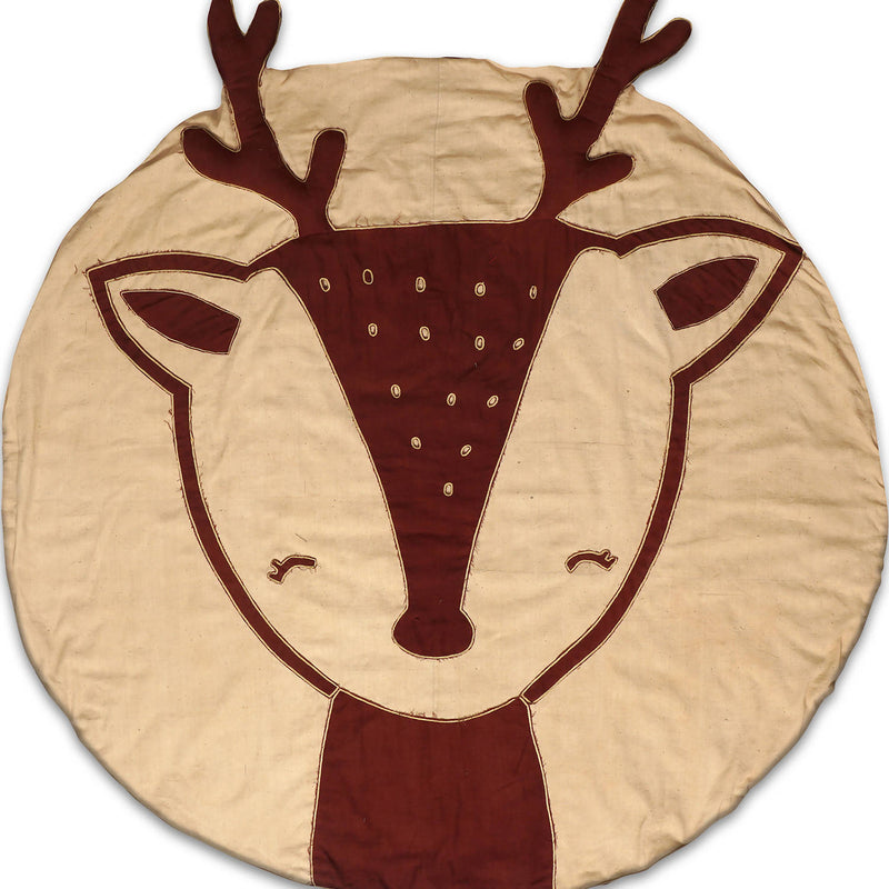 Ethically Made Rudolph Play mat set