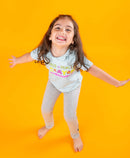 Organic Crayon Scalloped Collar Top