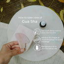 Anour Rose quartz Gua Sha