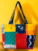 Use Me Works Multicolour Patchwork Tote